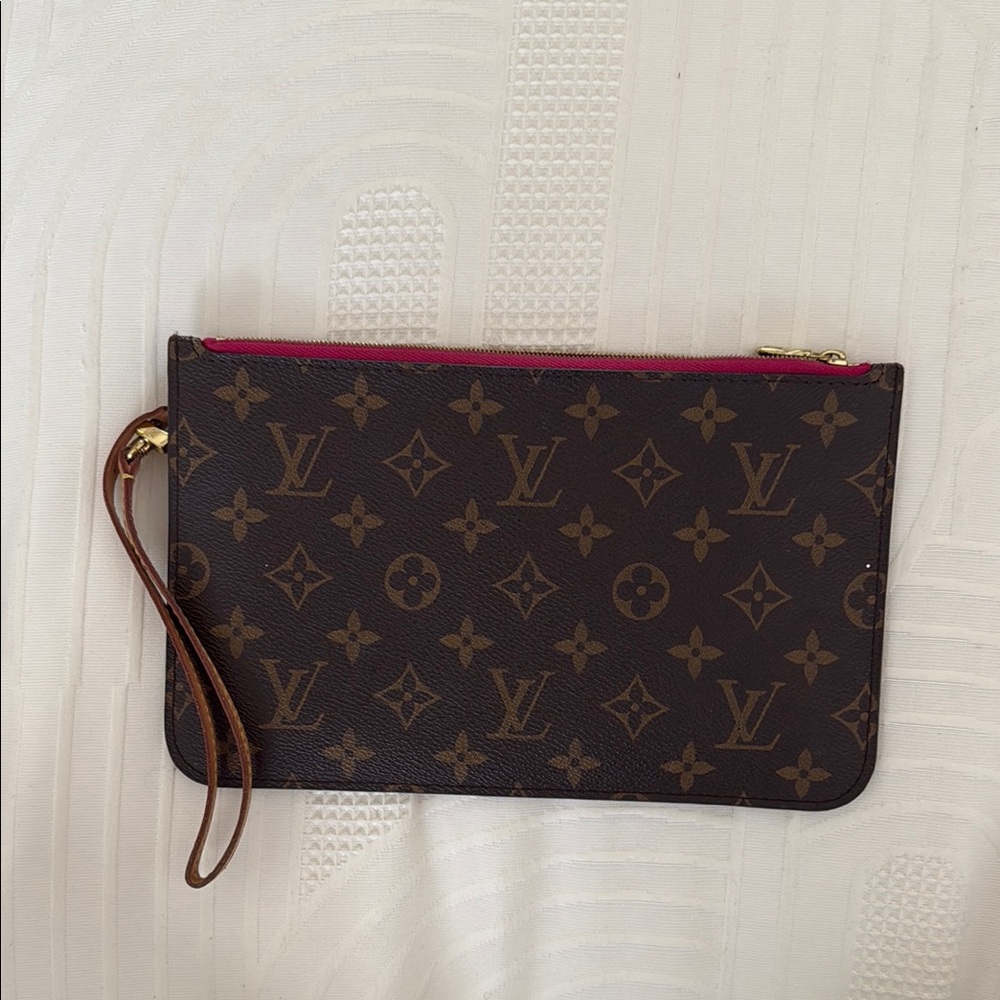 Louis Vuitton Brown Monogram Clutch